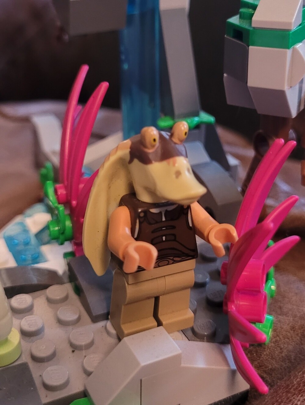LEGO Star Wars Gungan Soldier Minifigure (sw0302) - Authentic Retired.